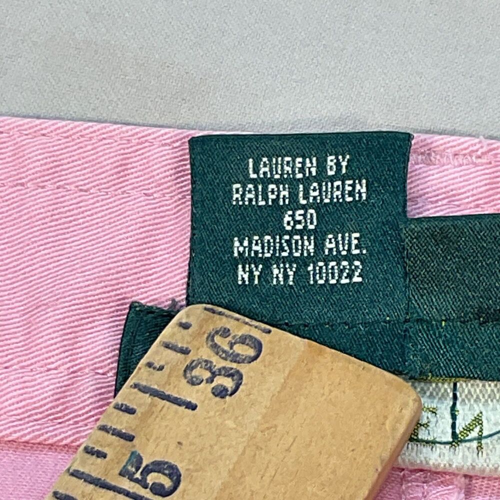 Ralph Lauren Pink Cotton Stretch Skirt Women’s Size 6 Preppy Casual Resort Golf - Picture 4 of 13